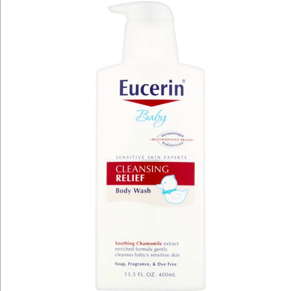 NEW Eucerin Baby Cleansing Relief Body Wash